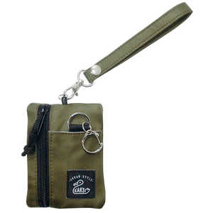 SNIFF KAKSI カクシー リール付き パスケース SN00047.カーキ PASSCASE SNIFF KAKSI カクシー リール付き パスケース SN00047.カーキ PASSCASE