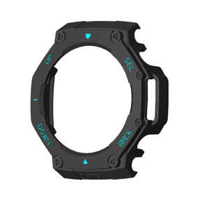 アマズフィット Amazfit T-REX 3 保護ケース ブラック&ブルー sp200068-C221 アマズフィット Amazfit T-REX 3 保護ケース ブラック&ブルー sp200068-C221