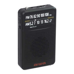  アイワ AIWA AIWA ポケットラジオ ブラック ブラック ARAP35