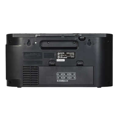 廃番：AIWA(アイワ)CDラジオ ブラック CR-BS50B : ファースト