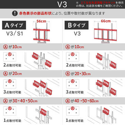 ナカムラ WALL テレビスタンド専用 HDDホルダー M05000167 の通販