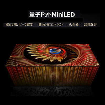 TCL 量子ドット Mini LED 液晶テレビ C8Kシリーズ [ 65V型 / 4K