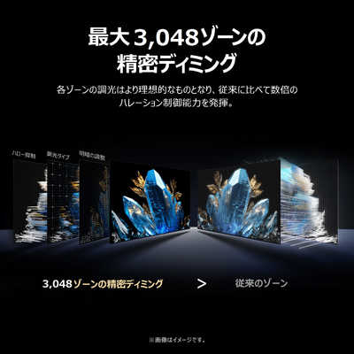 TCL 量子ドット Mini LED 液晶テレビ C8Kシリーズ [ 65V型 / 4K