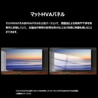 TCL 量子ドット Mini LED 液晶テレビ C6Kシリーズ [ 55V型 / 4K
