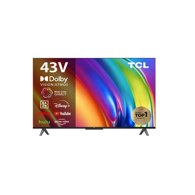 TCL TCL 液晶テレビ ［43V型 /4K対応 /BS・CS 4Kチューナー内蔵 /YouTube対応］ 43P745 43P745