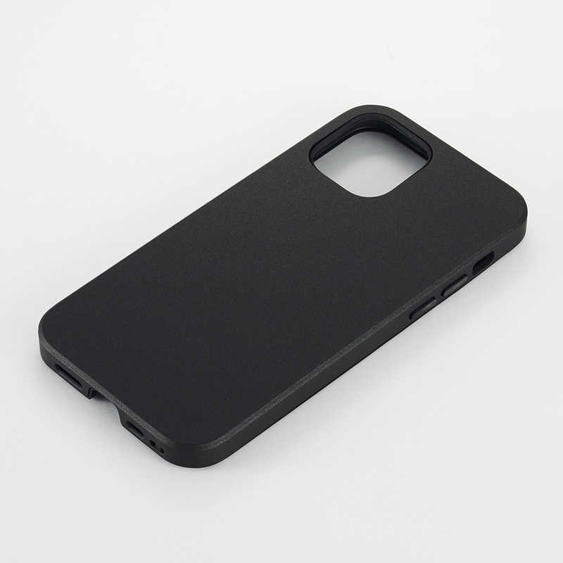 CCCフロンティア CCCフロンティア iPhone 12 mini 5.4インチ対応 ケース Smooth Touch Hybrid Case ブラック UNI-CSIP20M-1STBK UNI-CSIP20M-1STBK