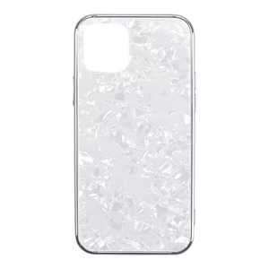 CCCフロンティア iPhone 12/12 Pro 6.1インチ対応 ケース Glass Shell Case ホワイト UNI-CSIP20L-0GSWH