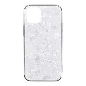 CCCフロンティア iPhone 12 mini 5.4インチ対応 ケース Glass Shell Case ホワイト UNI-CSIP20M-0GSWH