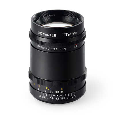 銘匠光学 カメラレンズ (M42用) TTArtisan 100mm F2.8 バブルボケ 