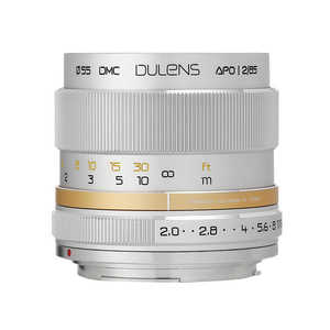 若明光学 カメラレンズ  毒鏡 DULENS APO 85mm F2 (キヤノンEF用) シルバー