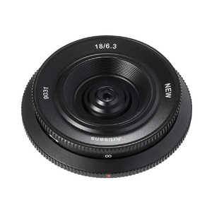  7Artisans ܥǥåץ 18mm F6.3 II ˥Zޥ (APS-C) ֥å 1863ZB2