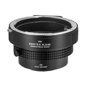 SHOTEN マウントアダプター UMSシリーズ (マミヤ645マウントレンズ → マイクロフォーサーズマウント変換) M645M43U