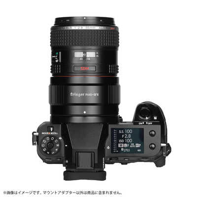 FRINGER 電子マウントアダプター (ペンタックス645マウントレンズ