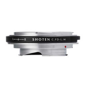 SHOTEN マウントアダプター (レンズ側:キヤノンFD カメラ側:ライカM) CFD-LM