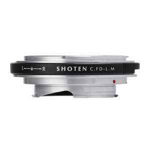 SHOTEN マウントアダプター (レンズ側:キヤノンFD カメラ側:ライカM) CFD-LM SHOTEN マウントアダプター (レンズ側:キヤノンFD カメラ側:ライカM) CFD-LM