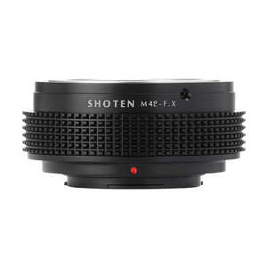 SHOTEN マウントアダプター (カメラ側:富士フイルムX、レンズ側:M42) M42-FX SHOTEN マウントアダプター (カメラ側:富士フイルムX、レンズ側:M42) M42-FX