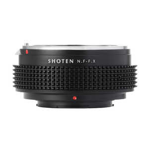 SHOTEN マウントアダプター (カメラ側:富士フイルムX、レンズ側:ニコンFマウント) NF-FX SHOTEN マウントアダプター (カメラ側:富士フイルムX、レンズ側:ニコンFマウント) NF-FX