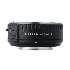 SHOTEN SHOTEN 電子マウントアダプター (AF-S NIKKORレンズ → マイクロフォーサーズ マウント変換) NAF-m43