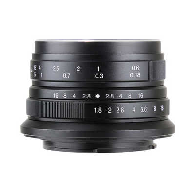 レンズフード付き！25mm F1.8 単焦点レンズ！小型軽量コンパクトSONY用 レンズフード付き！25mm F1.8 単焦点レンズ！小型軽量コンパクト