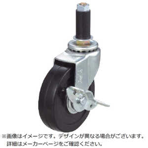 ユーエイキャスター ユーエイ 差し込み式 自在 キャスター ゴム 車輪径40mm ストッパー付き Lタイプ LTF-S型 パイプ径18 LTF40RS18 ユーエイキャスター ユーエイ 差し込み式 自在 キャスター ゴム 車輪径40mm ストッパー付き Lタイプ LTF-S型 パイプ径18 LTF40RS18
