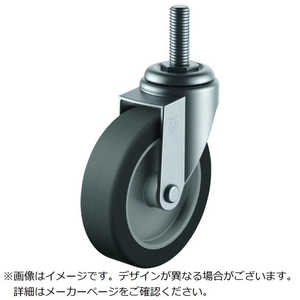 ユーエイキャスター ユーエイ ねじ込み式 自在 ステンレスキャスター エラストマー 車輪径100mm Eタイプ SUS-ET型 ネジ寸法M12×35ピッチ1.75 SUSET100ELM1235 ユーエイキャスター ユーエイ ねじ込み式 自在 ステンレスキャスター エラストマー 車輪径100mm Eタイプ SUS-ET型 ネジ寸法M12×35ピッチ1.75 SUSET100ELM1235