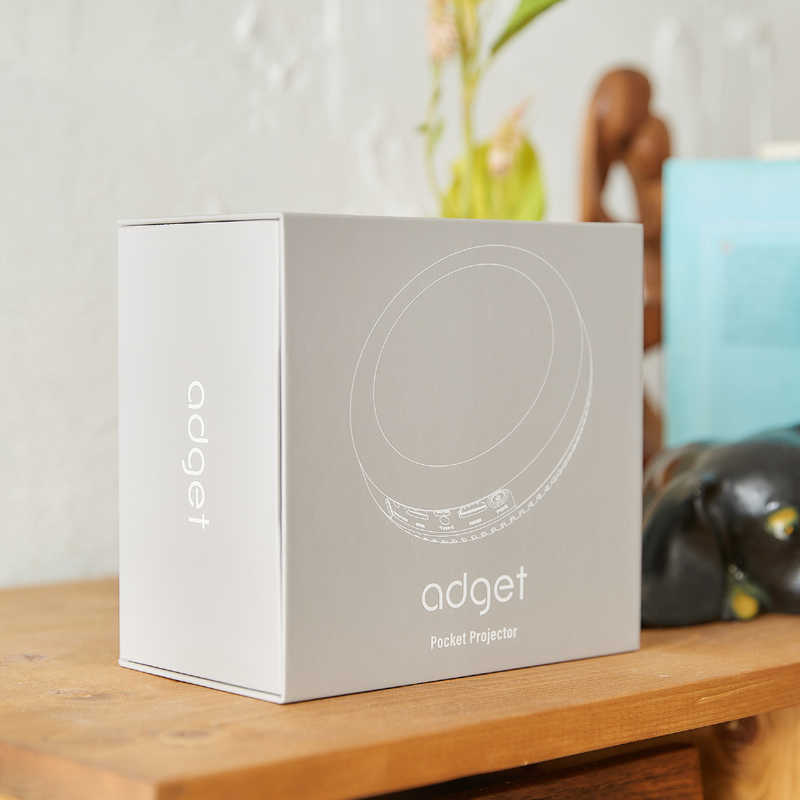 ADGET ADGET Pocket Projector White Adget-WHI Adget-WHI
