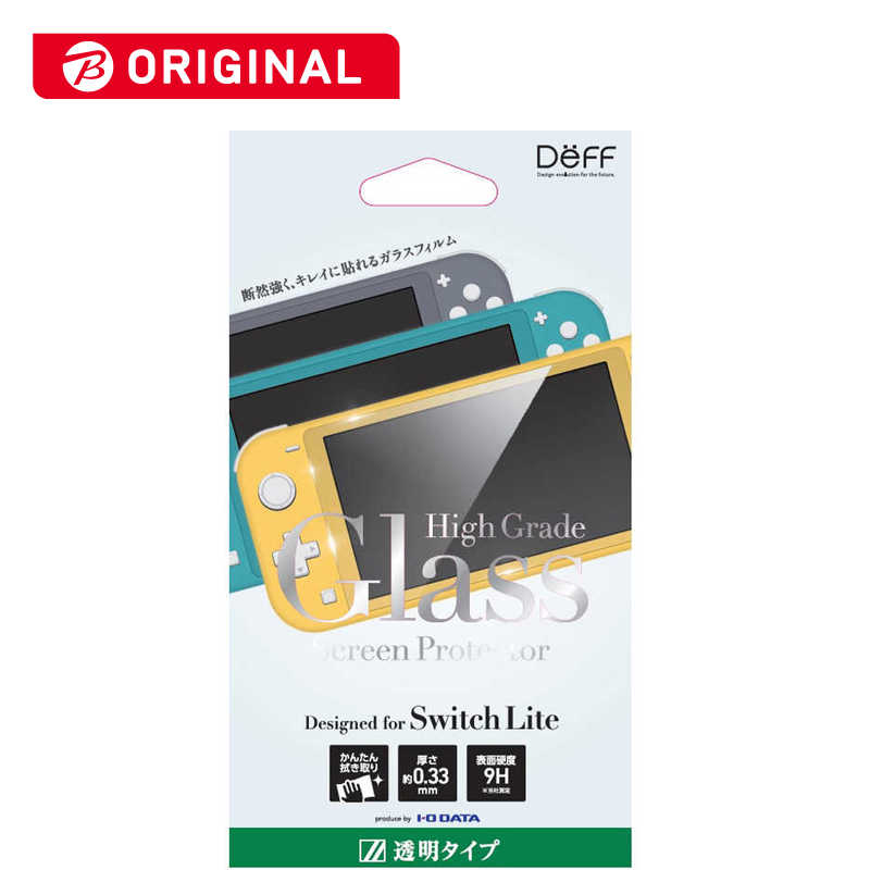 DEFF DEFF Nintendo Switch Lite用ガラスフィルム 透明クリア BKS-NSLG3F BKS-NSLG3F