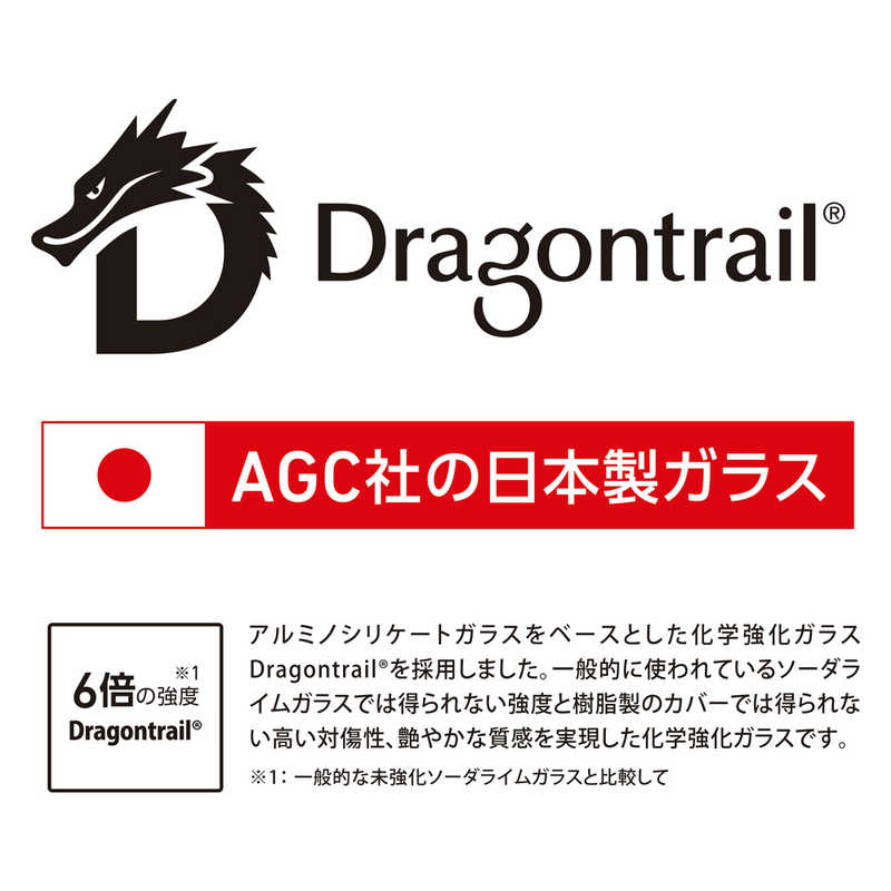 DEFF DEFF iPhone 12 12 Pro 6.1インチ対応 マット ガラスフィルム 全面保護 Dragontrail DG-IP20MM2DF DG-IP20MM2DF