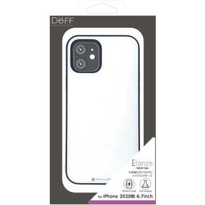 DEFF iPhone 12 Pro Max 6.7インチ対応 ハイブリットケース エタンゼ ワイヤレスチャージャー対応 ホワイト DCS-IPE20LWH