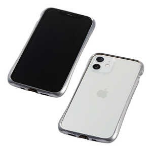 DEFF 【iPhone用アルミバンパー】CLEAVE Aluminum Bumper for iPhone 12 mini シルバー DCB-IPCL20SASV