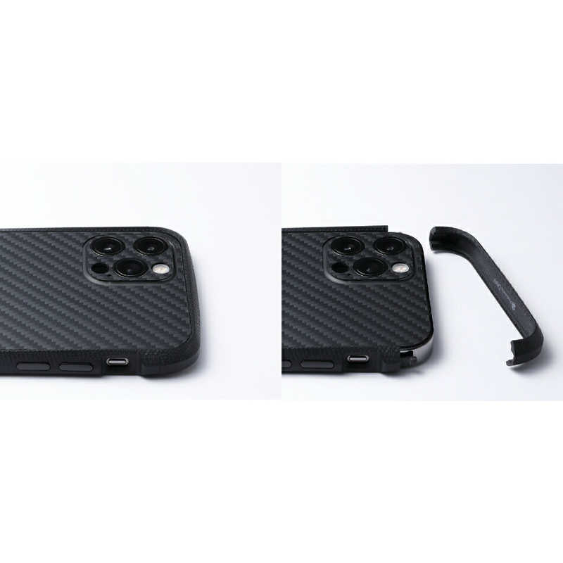 DEFF DEFF iPhone 12 Pro用 G10バンパー【CLEAVE G10 Bumper for iPhone 12 Pro】 DCB-IPCL20MGBK DCB-IPCL20MGBK
