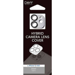 DEFF HYBRID CAMERA LENS COVER for iPhone 12 mini DG-IP20SGA2SV С