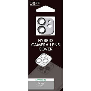 DEFF HYBRID CAMERA LENS COVER for iPhone 12 DG-IP20MGA2SV シルバー DEFF HYBRID CAMERA LENS COVER for iPhone 12 DG-IP20MGA2SV シルバー