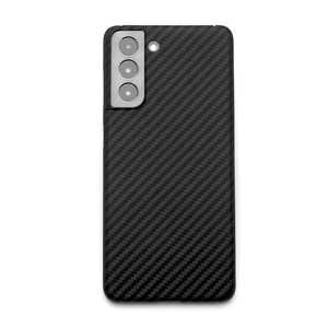 DEFF Ultra Slim & Light Case DURO for Galaxy S21 【アラミド繊維ケース】 ブラック DCSGS21KVMBK