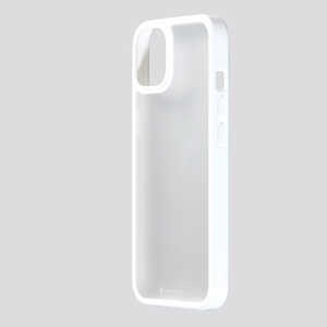 DEFF iPhone 13 mini ハーフマットガラス＆TPU複合素材ケース Etanze Lite  ホワイト DCSIPEL21SWH