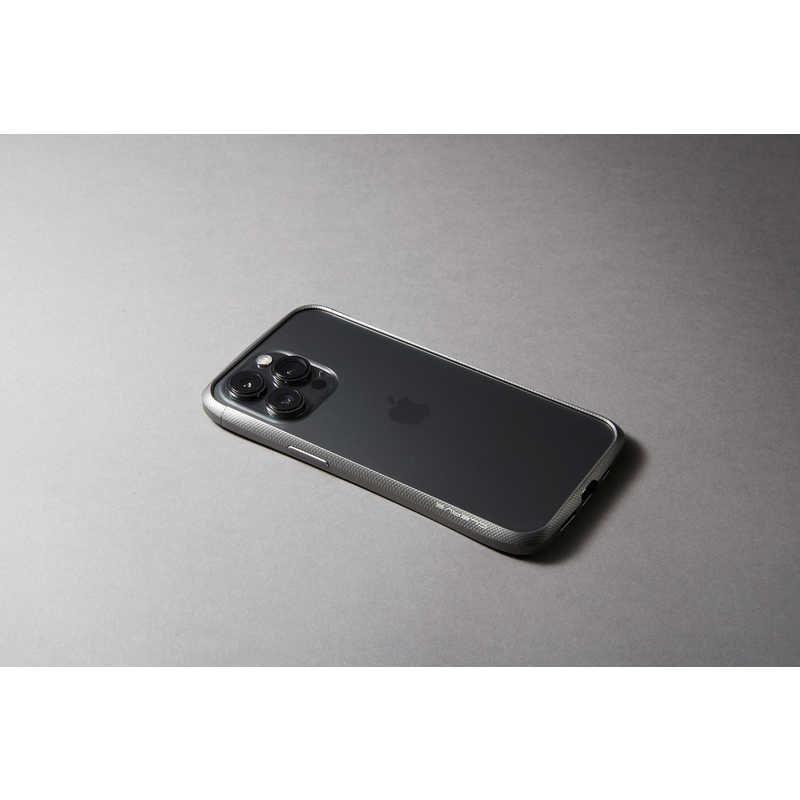 DEFF DEFF [アルミバンパー] CLEAVE Aluminum Bumper for iPhone 13 / 13 Pro グラファイト  DCBIPCL21MAGR DCBIPCL21MAGR