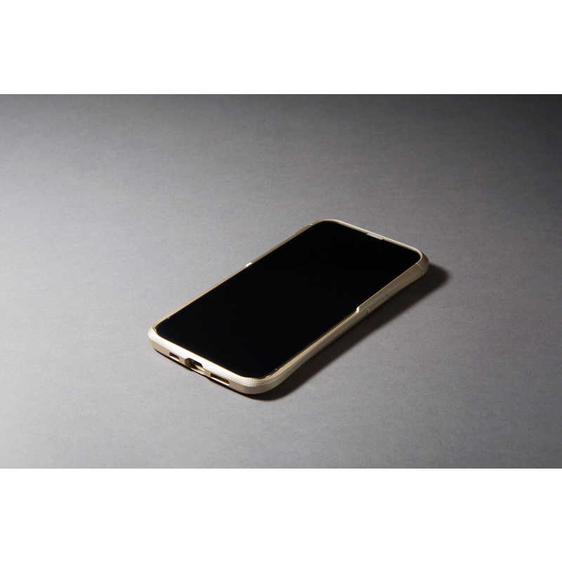 DEFF DEFF [アルミバンパー] CLEAVE Aluminum Bumper for iPhone 13 / 13 Pro ゴールド  DCBIPCL21MAGD DCBIPCL21MAGD