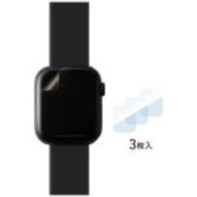 DEFF DEFF 【Apple Watch Series 7用保護フィルム 3枚入り】TOUGH FILM for Apple Watch Series 7(45mm) クリア  DFAW7453 DFAW7453