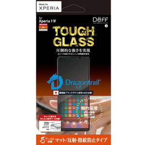 DEFF XPERIA 1 IVѥ饹ե Dragontrail ɻ桦ޥå TOUGH GLASS for Xperia 1 IV DG-XP1M4M3DF