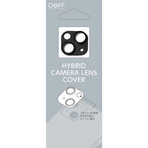 DEFF iPhone 14 6.1インチ･iPhone 14 Plus 6.7インチ兼用カメラレンズカバー ｢HYBRID CAMERA LENS COVER｣ ブラック DGIP22GA2BK