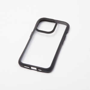 DEFF iPhone 14 Pro 6.1インチ用ケース「HYBRID CASE CLEAVE for iPhone 14 Pro」 ブラック DCSIPC22MPBK