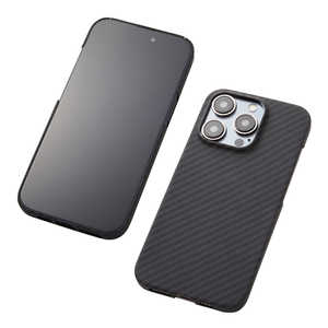 DEFF Ultra Slim & Light Case DURO for iPhone15 Pro 6.1インチ DCS-IPD23MPKVMBK