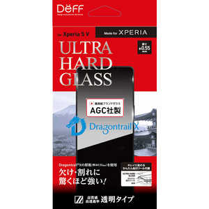 DEFF Xperia 5V用ULTRA HARD ガラスフィルム DGXP5M5G5DF