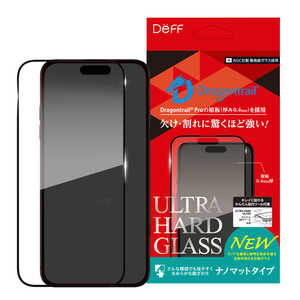 DEFF ULTRA HARD GLASS for iPhone 16 Pro(6.3インチ) DGIP24MPNM4DF