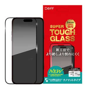 DEFF SUPER TOUGH GLASS for iPhone 16 Plus(6.7インチ) DGIP24LNM3SF DEFF SUPER TOUGH GLASS for iPhone 16 Plus(6.7インチ) DGIP24LNM3SF