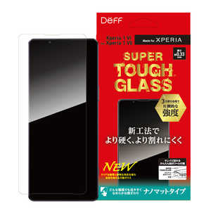DEFF SUPER TOUGH GLASS for Xperia 1 VII / 1VI ナノマット DG-XP1M7NM3F DEFF SUPER TOUGH GLASS for Xperia 1 VII / 1VI ナノマット DG-XP1M7NM3F