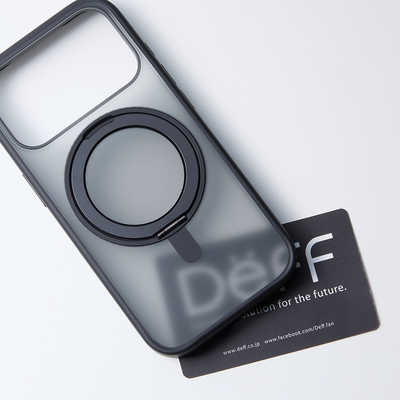 DEFF iPhone 17 Proケース ETANZE RING MASTER ブラック
