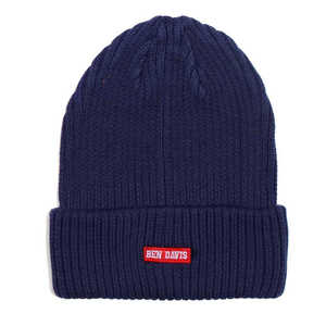 ベンデイビス BEN DAVIS BOX LOGO KNIT CAP BDW-9526WP ニット帽 NAVY BDW9526WP ベンデイビス BEN DAVIS BOX LOGO KNIT CAP BDW-9526WP ニット帽 NAVY BDW9526WP