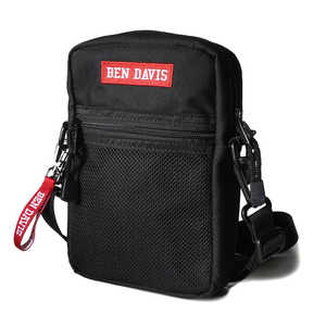 ベンデイビス BEN DAVIS BDW-9235 縦型メッシュミニショルダー BLACK/RED BDW9235 ベンデイビス BEN DAVIS BDW-9235 縦型メッシュミニショルダー BLACK/RED BDW9235