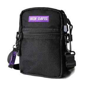 ベンデイビス BEN DAVIS BDW-9235 縦型メッシュミニショルダー BLACK/PURPLE BDW9235 ベンデイビス BEN DAVIS BDW-9235 縦型メッシュミニショルダー BLACK/PURPLE BDW9235